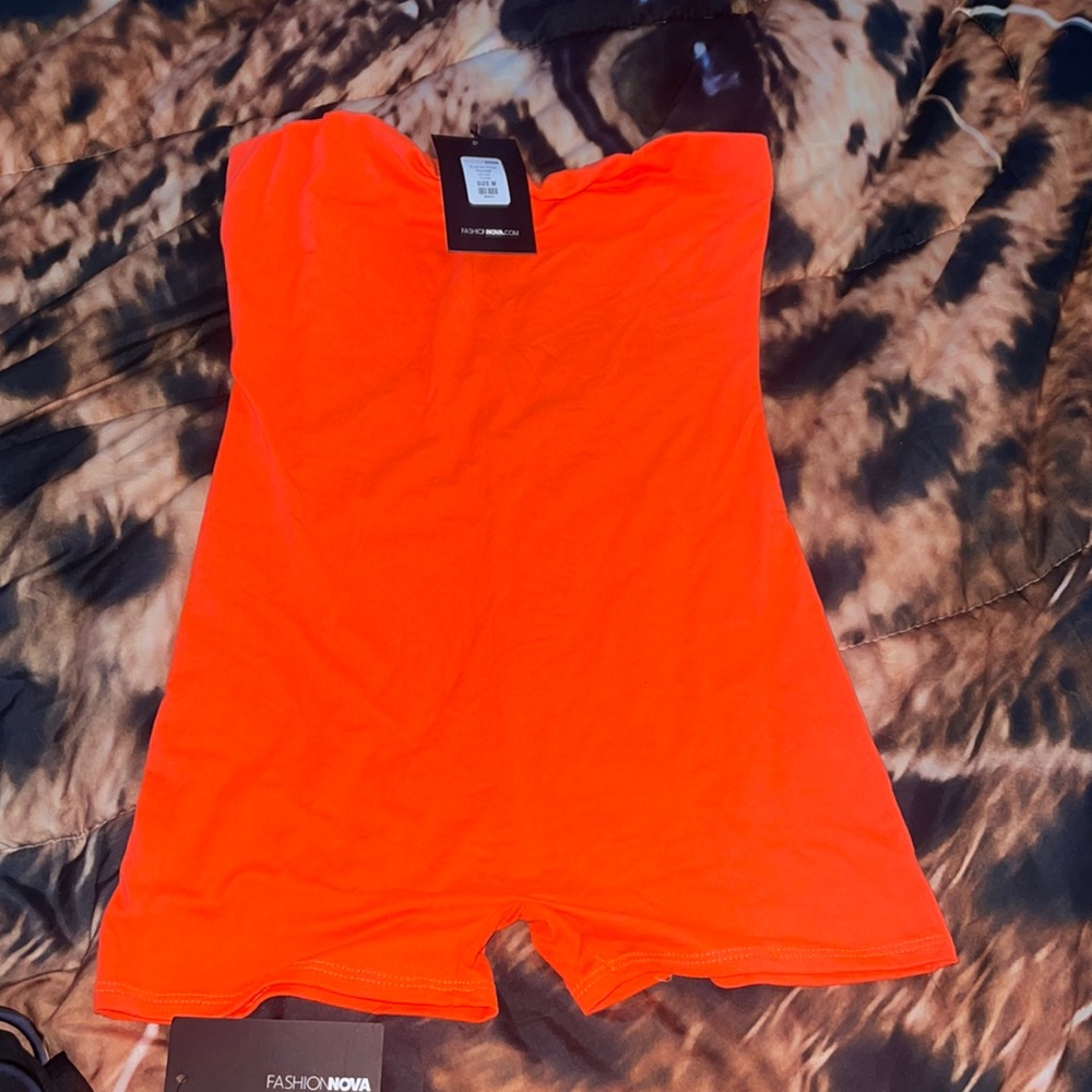 Orange romper